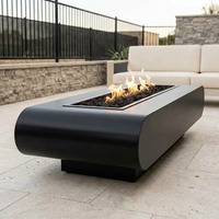 The Outdoor Plus 72" La Jolla Fire Pit — Powder Coat — alternate view