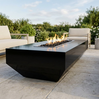 The Outdoor Plus 72" Moderno Fire Pit — Powder Coat — alternate view