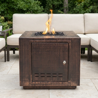 The Outdoor Plus 36" Forma Fire Pit — Hammered Copper — alternate view