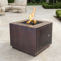 The Outdoor Plus 42" Forma Fire Pit — Hammered Copper — alternate view