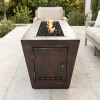 The Outdoor Plus 48" Mesa Fire Pit — Hammered Copper — alternate view