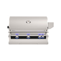 Fire Magic Echelon Diamond E790i Built-In Gas Grill — Analog Control — manufacturer view, solid hood