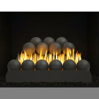 24-inch Peterson Epic Black Fireball Ventless Gas Logs by Real Fyre
