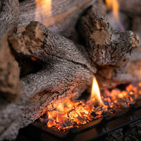 30" Peterson Lakeshore Ventless Gas Logs | Real Fyre