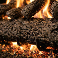 30" Post Oak ANSI Vented Gas Log Set | Real Fyre