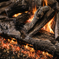 18" Rugged Oak ANSI Vented Gas Log Set | Real Fyre