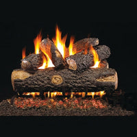 24-inch Woodland Oak Outdoor Vented Gas Log Set by Real Fyre