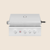 Summerset TRL Pro 32-Inch Built-In Gas Grill — lid closed, manufacturer photograph