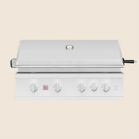 Summerset TRL Pro 40-Inch Built-In Gas Grill — lid closed, manufacturer photograph