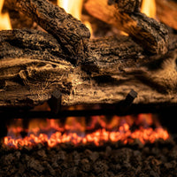 24" Split Oak Ventless Gas Log Set | Real Fyre