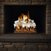 24" Mountain Birch ST Vented Gas Log Set | Real Fyre