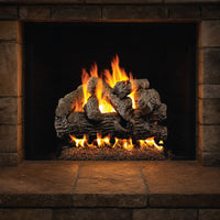 24" Royal English Oak Vented Gas Log Set | Real Fyre