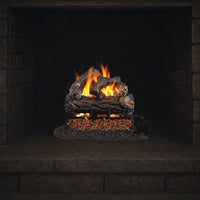 30" Golden Oak Designer Plus ANSI Vented Gas Log Set | Real Fyre