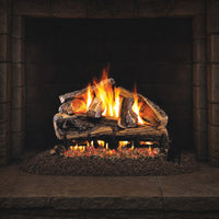 30" Rugged Split Oak ANSI Vented Gas Log Set | Real Fyre
