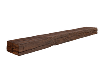 Smokehouse Non-Combustible Concrete Mantel Shelf Maduro Finish
