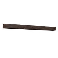 Smokehouse Non-Combustible Concrete Mantel Shelf Roasted Chestnut Finish