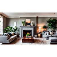 Hitching Post Non-Combustible Fireplace Surround Eclipse Finish