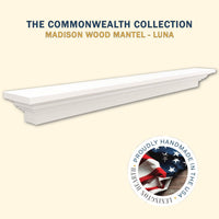 Madison Wood Mantel Shelf Kit Luna