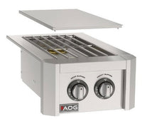 American Outdoor Grill Built-In Double Side Burner - 25,000 BTU Natural Gas
