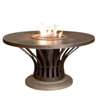 American Fyre Designs Fiesta 54" Round Dining Fire Table