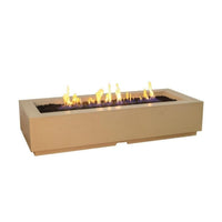 American Fyre Designs 72" Louvre Long Rectangle Gas Fire Pit