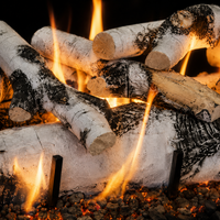 36" Quaking Aspen Outdoor Gas Log Set | Grand Canyon