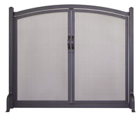 Free Standing Fireplace Screen Custom Made Colonial Working Doors