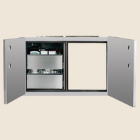 Summerset 36" 2-Drawer Dry Storage Pantry & Access Door Combo