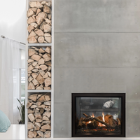 Empire Rushmore 40" See-Through Direct Vent Indoor/Outdoor Gas Fireplace - Model DVCT40CSP-OUT