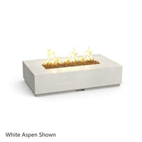 Legend 60" Rectangle Concrete Fire Pit Table | American Fyre Designs — view 7
