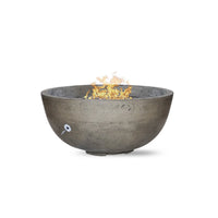 Moderno I Bowl 39" Round Concrete Fire Pit Table | Prism Hardscapes — view 4