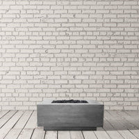 Tavola 42 42" Square Concrete Fire Pit Table | Prism Hardscapes — view 4