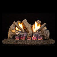 18" Foothill Oak Ventless Gas Logs | Real Fyre