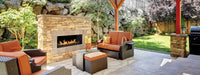 Fire Garden 6424 See-Thru Linear Outdoor Gas Fireplace - 64" Natural Gas