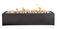 Napoleon Patioflame 48" Linear Gas Fire Pit - Hammertone Pewter Cabinet
