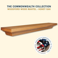 Woodford Wood Mantel Shelf Kit Luna