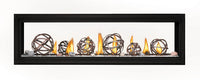 Napoleon Luxuria 62" See-Through Direct Vent Gas Fireplace - Model LVX62N2X-1