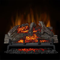 Napoleon Woodland 27 Electric Log Set with realistic hand-painted logs and LED flame effects
