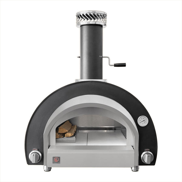 Summerset 32" Countertop Hybrid Gas & Wood-Fired Outdoor Pizza Oven