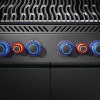 Napoleon Phantom Prestige 500 Connected RSIB Grill with WiFi & Infrared Side & Rear Burner - Matte Black