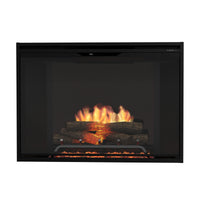 Dimplex Revillusion 42" Built-In Electric Firebox (next-gen REV) - Model REV42 — Black interior finish