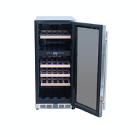 Summerset 15" Outdoor-Rated Dual Zone Wine Cooler