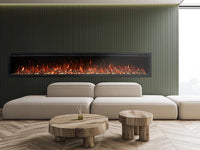 Modern Flames Spectrum Slimline 100-Inch Electric Fireplace - Model SPS-100B