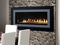 Superior VRL4543 43-inch linear vent-free gas fireplace straight-on product shot