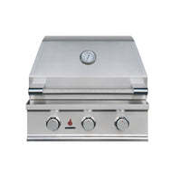 TrueFlame E Series 25" 3-Burner Built-In Gas Grill