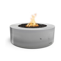 The Outdoor Plus 72" Unity Hammered Copper Round Fire Pit – Plug & Play Electronic Ignition – Natural Gas