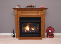 Empire Vail vent-free fireplace with ceramic fiber logs (series image, 32 shown)