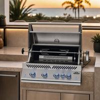Napoleon Built-In 700 Series 32" Gas Grill with Infrared Rear Burner — lifestyle