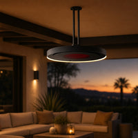 Bromic Eclipse Smart-Heat Electric Pendant Heater 2900W with Twin Pole — lifestyle