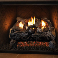 Peterson Real Fyre Evening Fyre Charred Ventless Gas Log Set — lifestyle